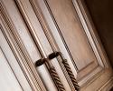 Closeup of Kitchen Cabinet Handles