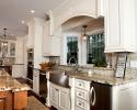 Wide Angle Shot of Sink and Cabinetry