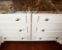 Closeup of Kitchen Drawers and Countertop